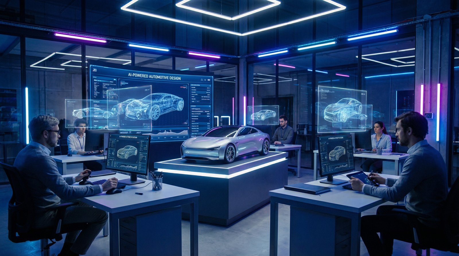 黄色仓库AI汽车视频